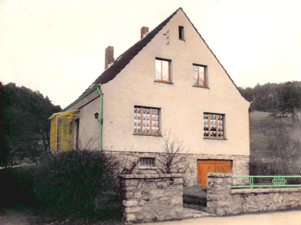 Unser Haus - Aufnahme von 1963
